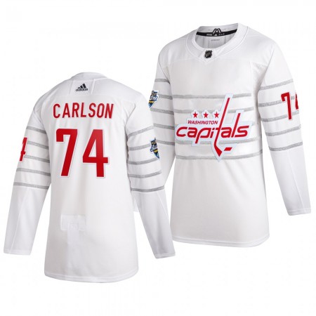 Washington Capitals John Carlson 74 Wit Adidas 2020 NHL All-Star Authentic Shirt - Mannen